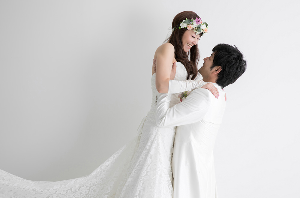 ウェディングドレスの記念に